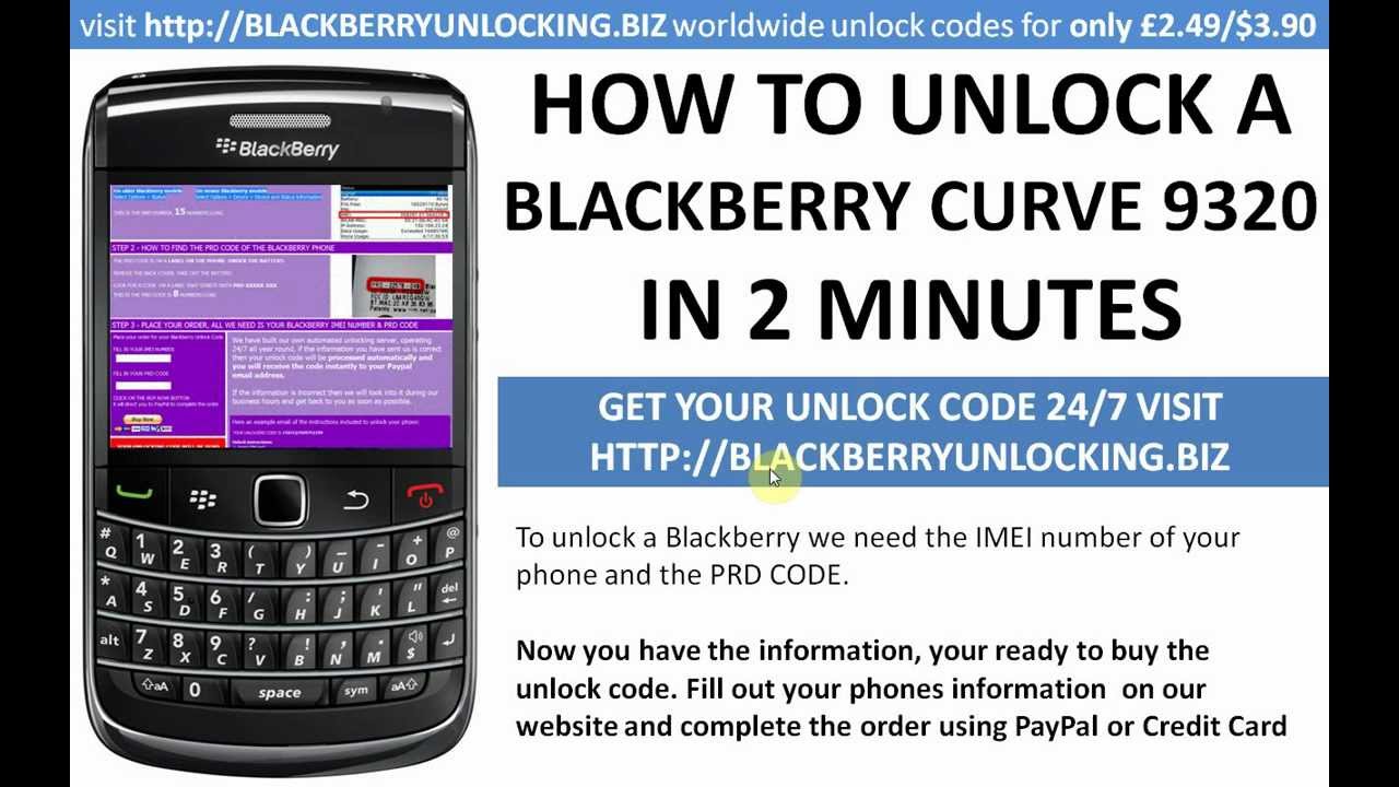Instant Blackberry Unlock Code Free
